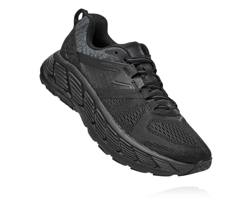 Hoka One One Gaviota 2 Promenadskor Dam Svarta/MörkGrå - SE-5406819